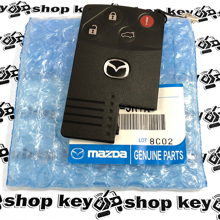 Оригинальная смарт карта для Mazda CX7, CX9 (Мазда) 3 + 1 кнопки, 315MHz - фото 1 - id-p711295246