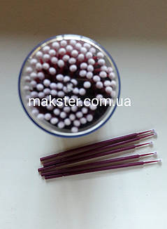 Мікробраші Akzenta Regular бордові, фото 3