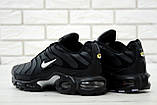 Чоловічі кросівки Nike Air Max TN Black, фото 4