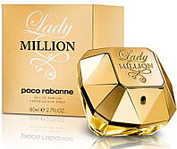 Туалетна вода Paco Rabanne Lady Million, 80 мл