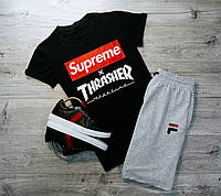 Футболка Supreme*Thrasher magazine logo | Стильная