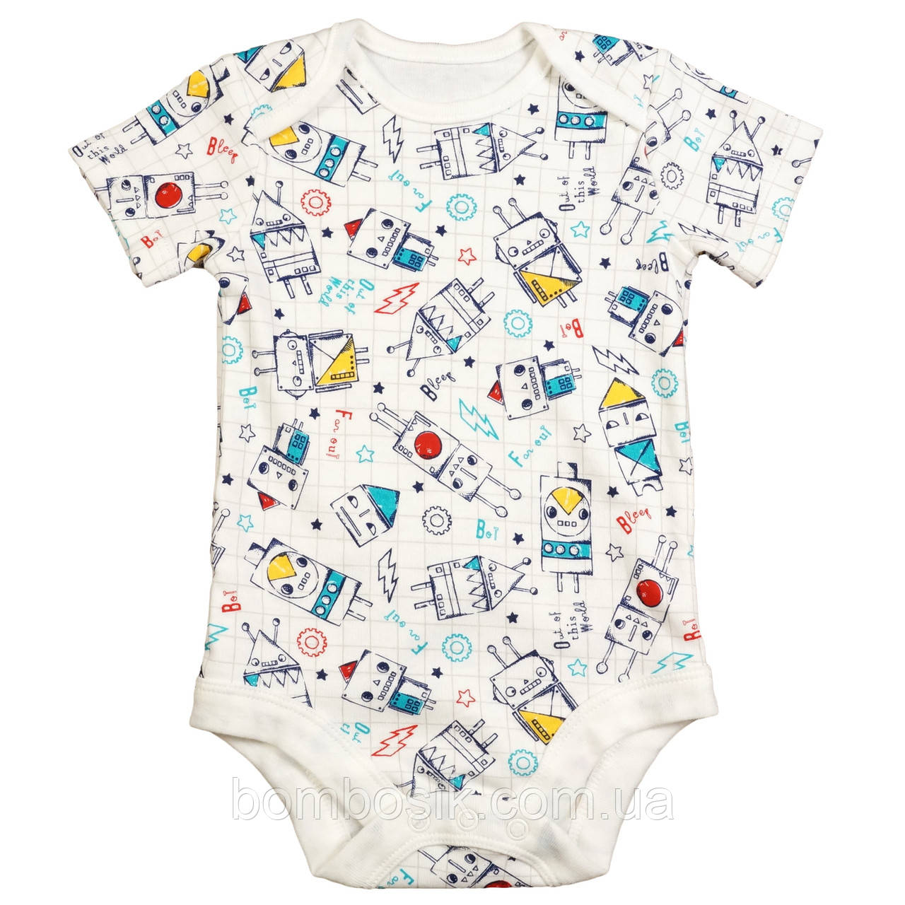 Боді з коротким рукавом для хлопчика Tu, 6-9м (68-74см), фото 1