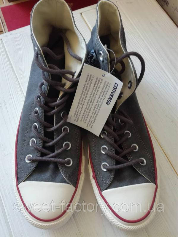 Кеди чоловічі converse chuck taylor all star canvas hi із шаву 42-й розмір