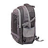 Дорожній рюкзак сірий, фото 4