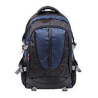 Дорожний рюкзак черно-синий