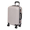 Дорожній чемодан бежевого кольору, фото 3
