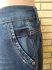 Шорти чоловічі джинсові стрейчеві крупномірні LS.LUVANS Туреччина, фото 5
