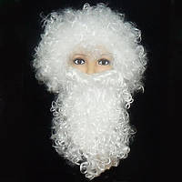 Набір Діда Мороза перуку+борода