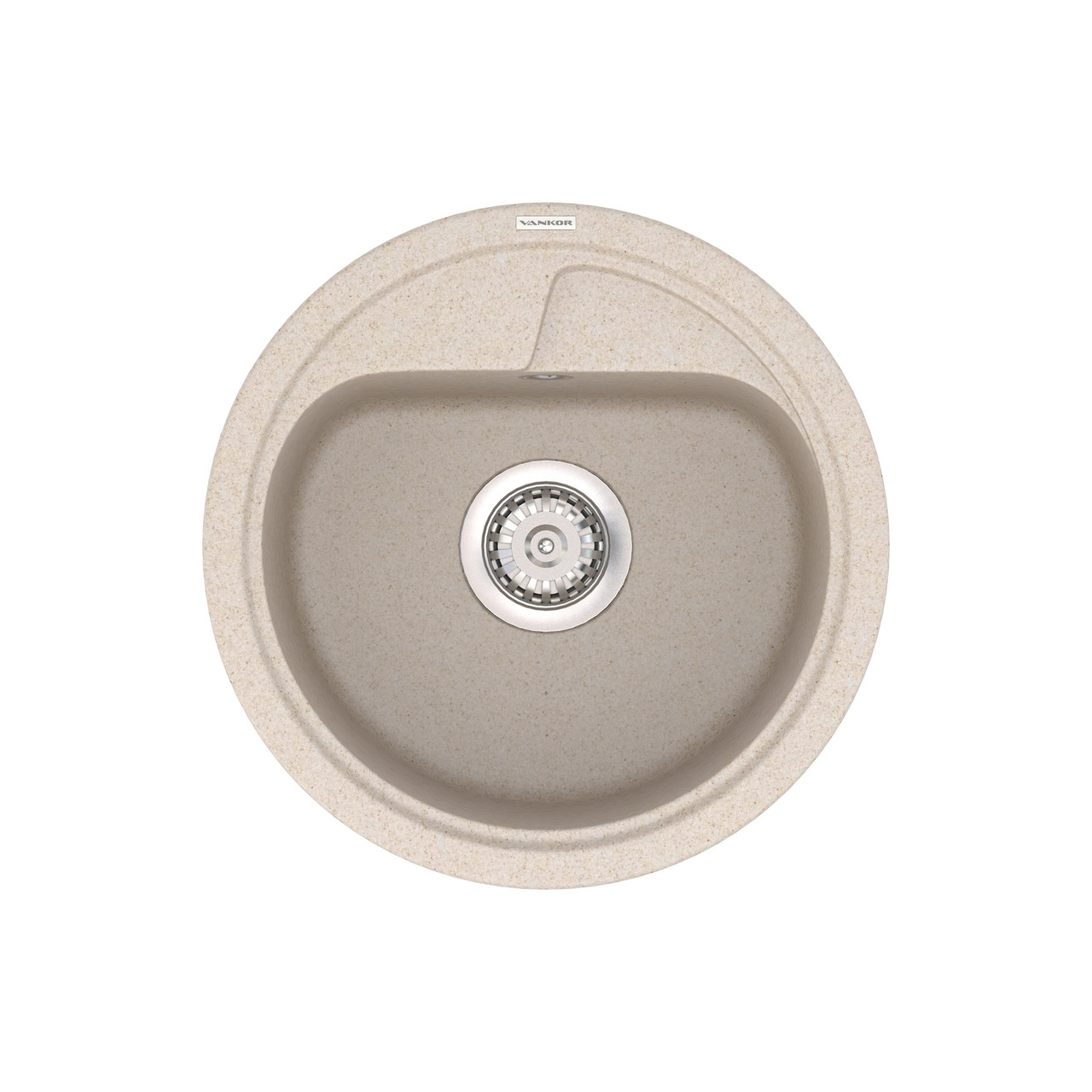 Гранітна мийка Vankor Polo PMR 01.45 Beige 450, фото 1