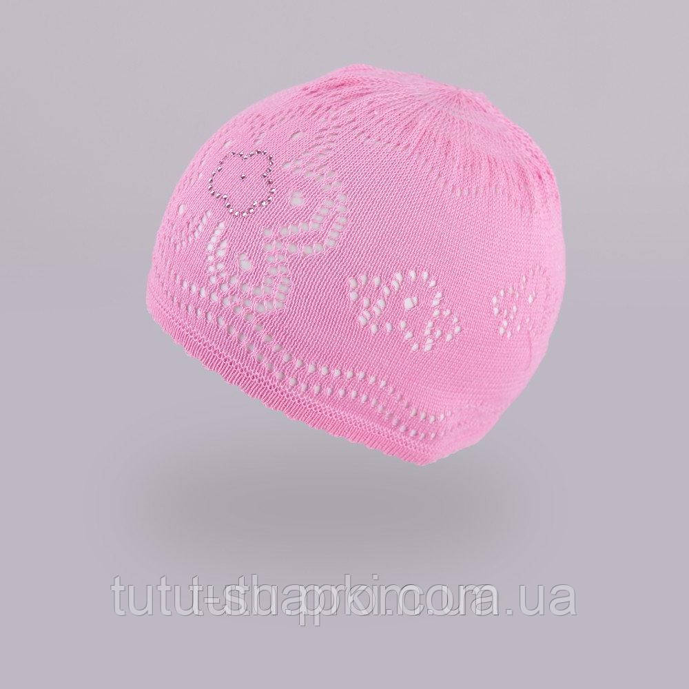 Демісезонна шапка для дівчинки TuTu арт. 3-002511(44-48)