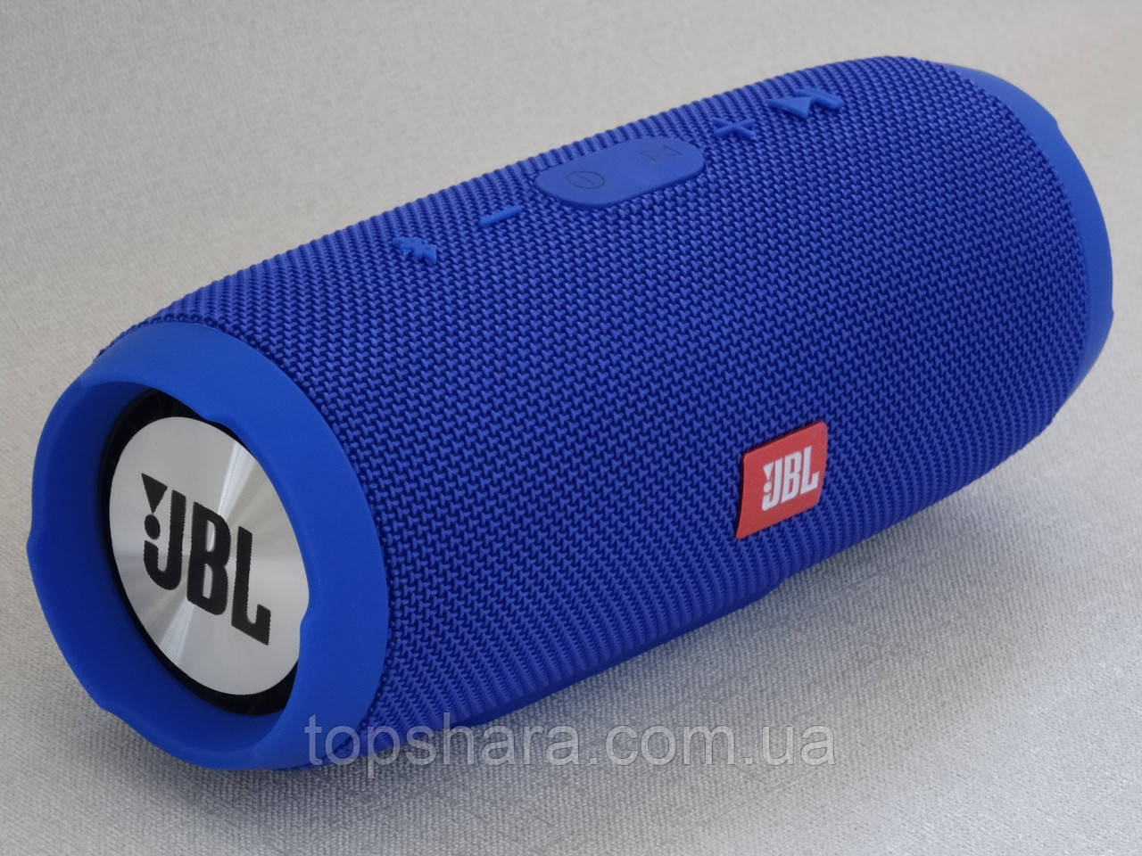 Колонка бездротова Bluetooth JBL Charge 3 синя