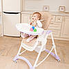 Дитячий стільчик для годування CARRELLO Caramel CRL-9501/3 Candy Pink, фото 7