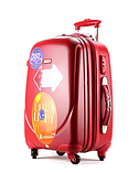 Авіа валіза Tashiro Ambassador Classic A8503M Red, фото 3