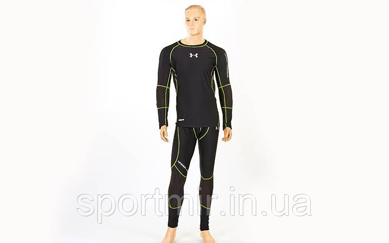 Термобілизна чоловіча для холодної погоди Under Armour 8338-BK (р-р M-XXL-46-54, чорний)