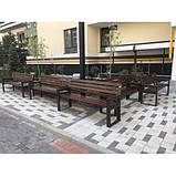 Лавка паркова Валеріо 1500*600*915 Kompred OL657/1, фото 3