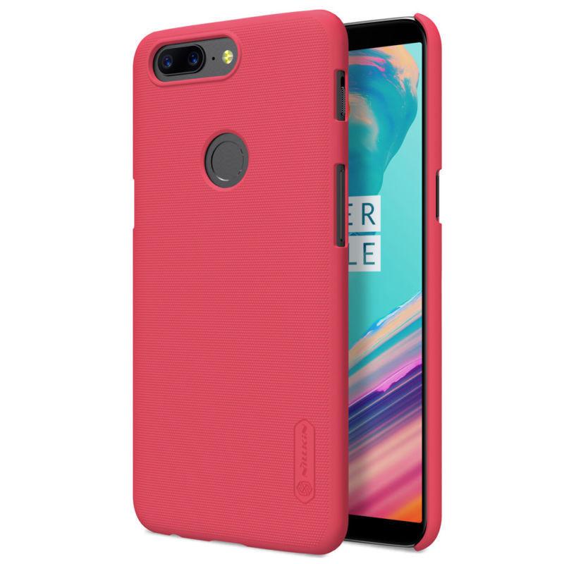 Nillkin OnePlus 5T (A5010) Super Frosted Shield Red Чохол Накладка Бампер, фото 1