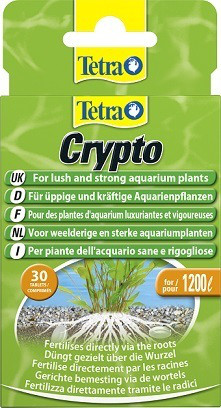 Tetra Crypto 30 таб на 1200 л — коренева підживка для водних рослин