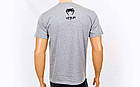 Футболка спортивна VENUM SHOCKWAVE 4.0 CO-5871-1-GR сірий (бавовна, р-р S-L-42-52), фото 5