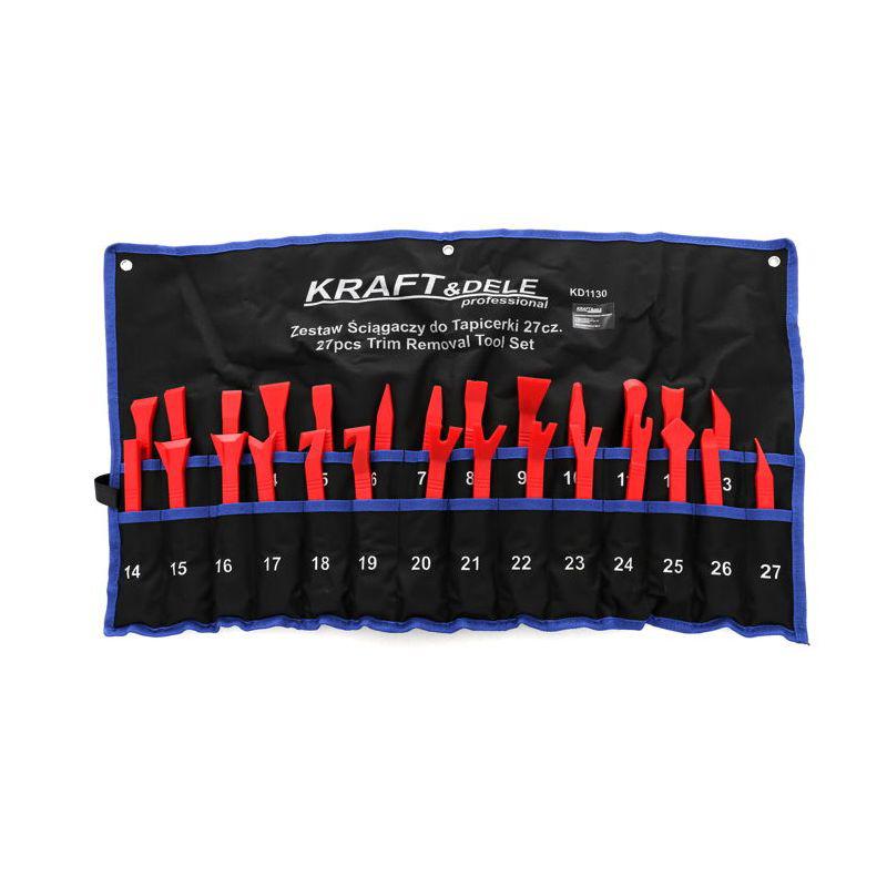 Набір знімачів для зняття обшивки авто 27 ел. KRAFT&DELE KD1130