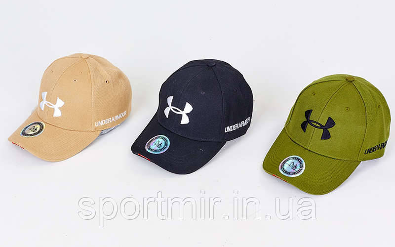 Бейсболка тактична Under Armour TY-6306 (бавовна, поліестер, розмір регульований, кольори в асортименті), фото 1