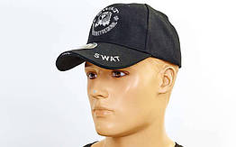Бейсболка тактична SWAT TY-7022 (бавовна, поліестер, розмір регульований, чорний)