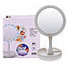 Косметичне дзеркало з підсвічуванням 12 LED USB My Fold away Mirror DT, фото 6