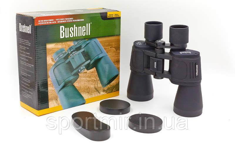 Бінокль BUSHNEL 20x50 TY-0018 (пластик, скло, PVC-чехол) AXT1138, фото 1