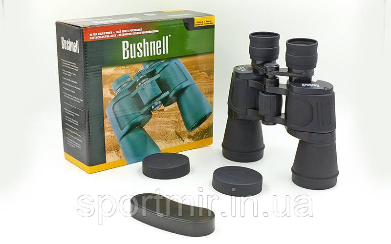 Бінокль BUSHNELL 20х50 TY-4518 (пластик, скло, PVC-чохол), (JXC750, 7х50-крап.), фото 1
