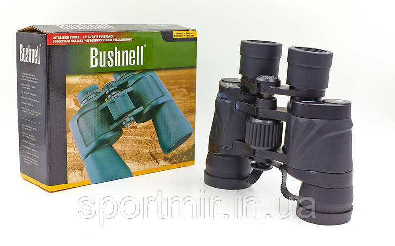 Бінокль BUSHNELL 8х40 AXT1136-S (пластик, скло, PVC-чохол), фото 1