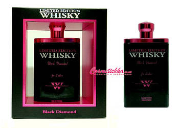 Туалетна вода для жінок Whisky Black Diamond Limited Edition for Ladies 100 мл