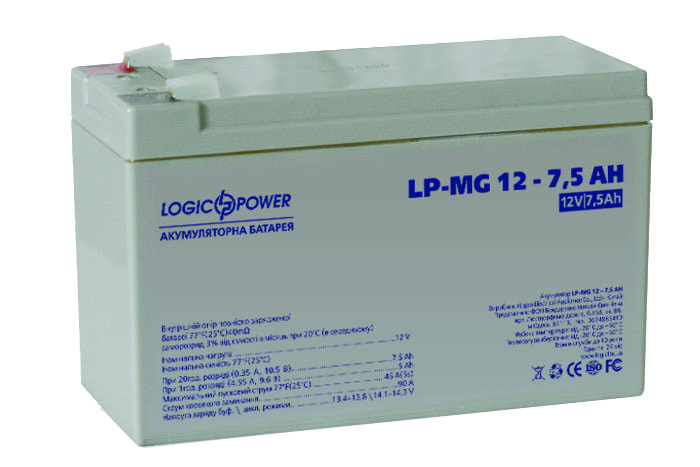Logicpower LPM-MG 12V 7.5AH, фото 1