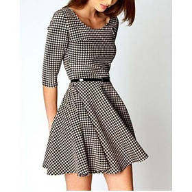 Плаття шотландка гусяча лапка