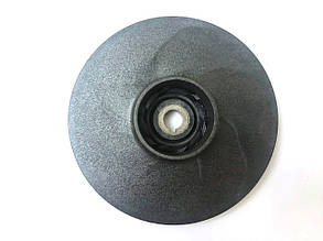 Робоче колесо електронасоса насосної станції нар. Ø126 мм Ø12 мм (чорне), фото 1