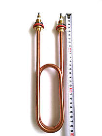 Тен водяній для дистиляторів 3000W Скріпка / 220V / Мідний / Туреччина