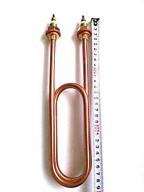 Тен водяній для дистиляторів 2500W Скріпка / 220V / Мідний / Туреччина