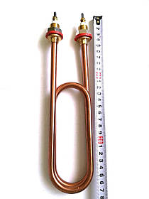 Тен водяній для дистиляторів 1500W Скріпка / 220V / Мідний / Туреччина