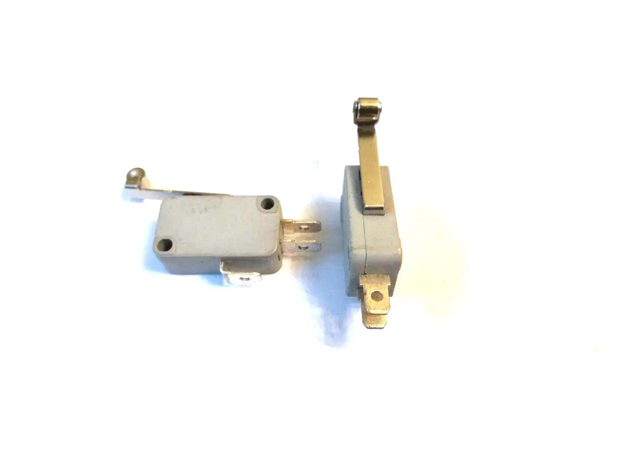 Мікроперемикач Lema важіль з коліщатком (25мм) / 250V / 16A