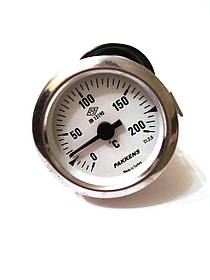 Капілярний Термометр Pakkens ø60мм / Tmax=200°С / довжина капіляра 2м / Туреччина