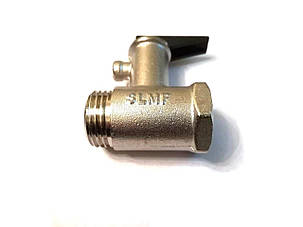 Зворотний клапан для бойлера SLMF 190-R / Різьба 1/2" / 110°С / 240F з ручкою, фото 1