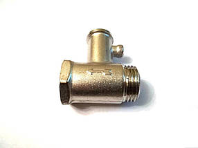 Зворотний клапан для бойлера SLMF 190-A / Різьба 1/2" / 110°С / 240F без ручки