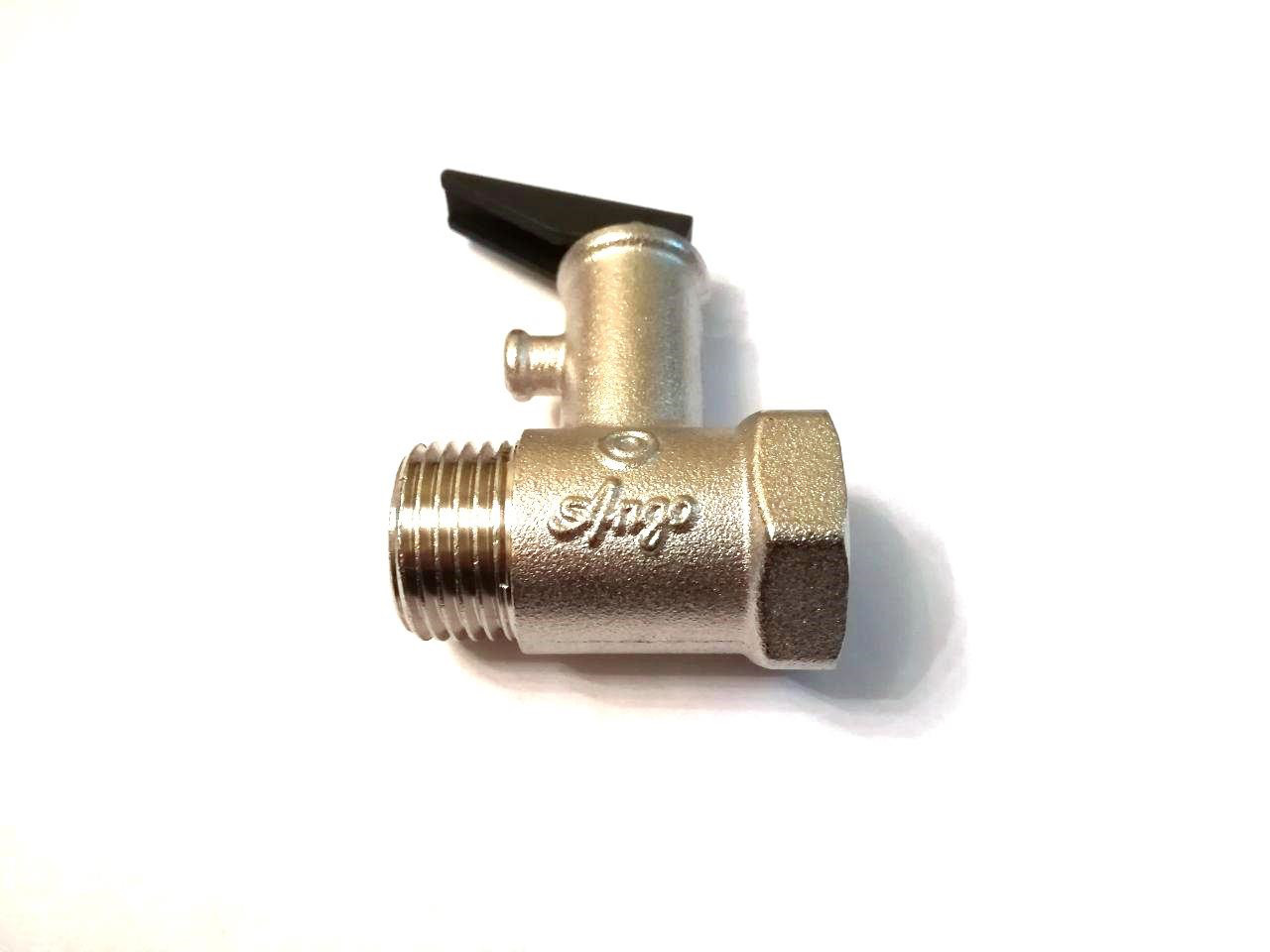 Зворотний клапан для бойлера ANGO / Різьба 1/2" / c ручкою