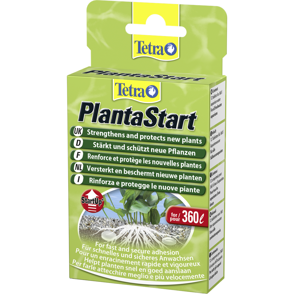 Tetra PlantaStart 12 таб на 360 л — добриво для водних рослин в акваріум