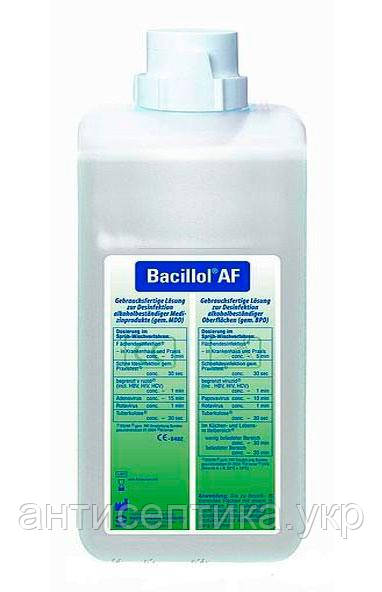Бациллол АФ 1л швидка дезінфекція поверхонь та ІМН