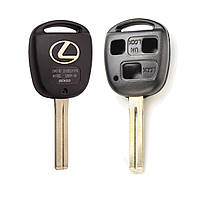 Заготівка корпус ключа LEXUS (Лексус) RX, GX, LX, IS, GS, ES, LS, SC — 3 кнопки, лезо TOY48