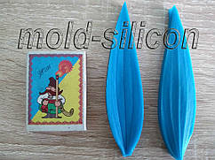 Силіконовий вайнер "Лист Лілії малий"