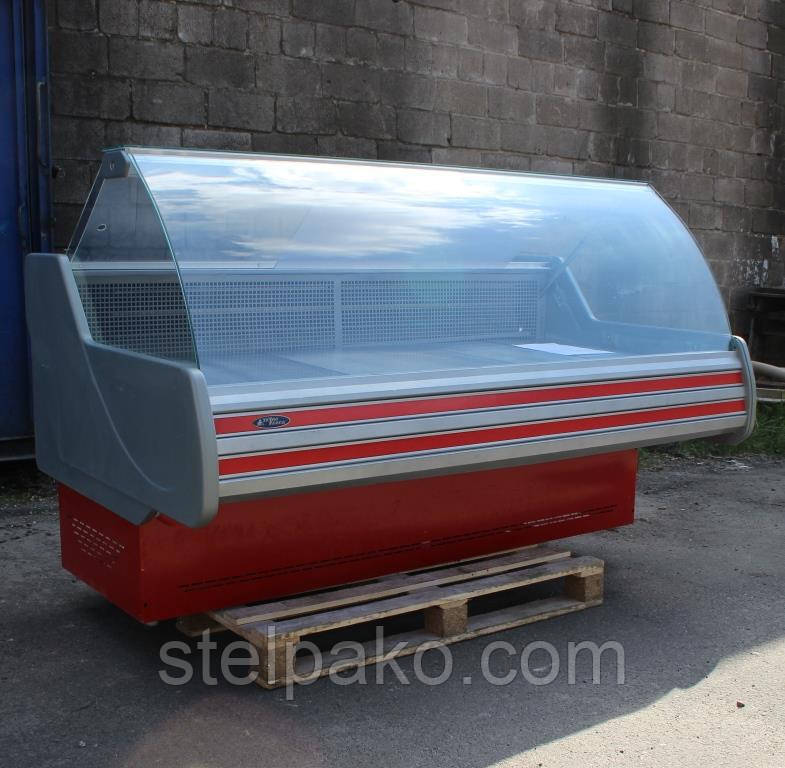 Холодильна вітрина "Технохолод Невада ПВХС" 2,0 м. Бу, фото 1