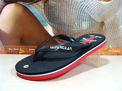 Сланці жіночі Super Gear (PORTUGAL) чорні 36 р.