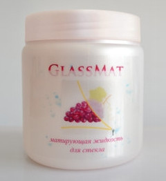 Рідина для матування скла та дзеркал GlassMat 0,5 л