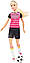 Лялька Барбі Футболістка Barbie Made to Move The Ultimate Posable Soccer Player, фото 4