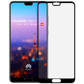 Захисне скло 3D Full Screen для Huawei P20 PRO, чорне